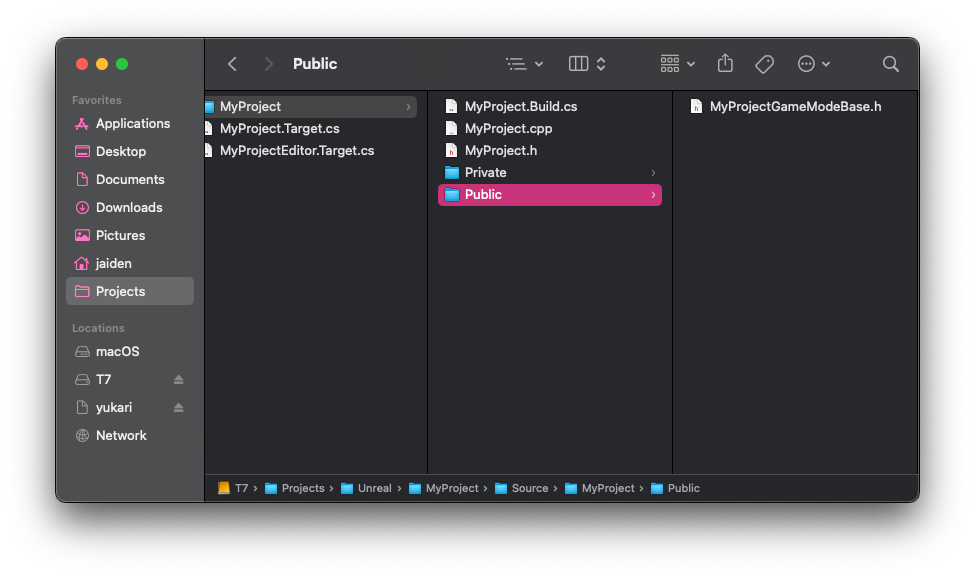 Fixed project source folder structure (Using the Blank starting template)